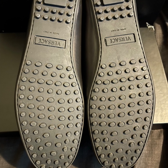 Versace Leather Flats